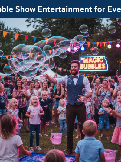 Mesmerizing Bubble Show